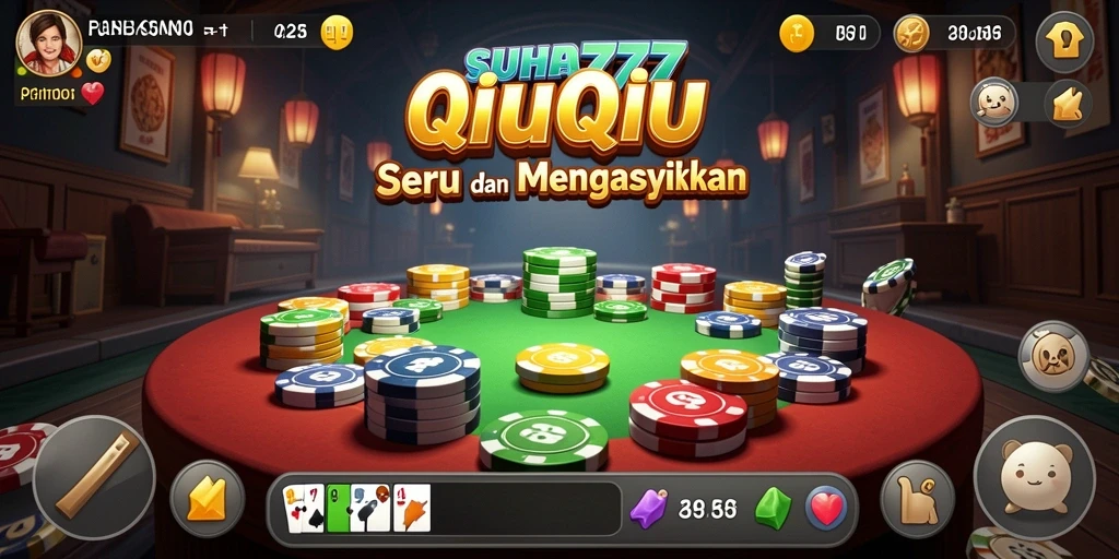 Tampilan gameplay seru QiuQiu di SUHU777 yang mengasyikkan.
